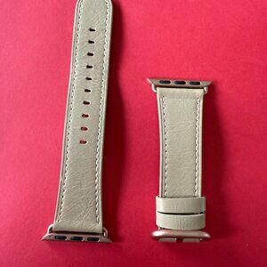 Leather Apple Watch Band, Natural Leather